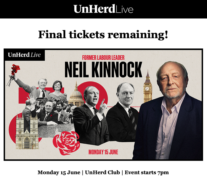 AndrewOrlowski's tweet photo. A rare live appearance by the patriarch of Britain's most notorious family of benefit scroungers. 

Very brave of him to front up to this 👏 https://t.co/TU5jZs65XX