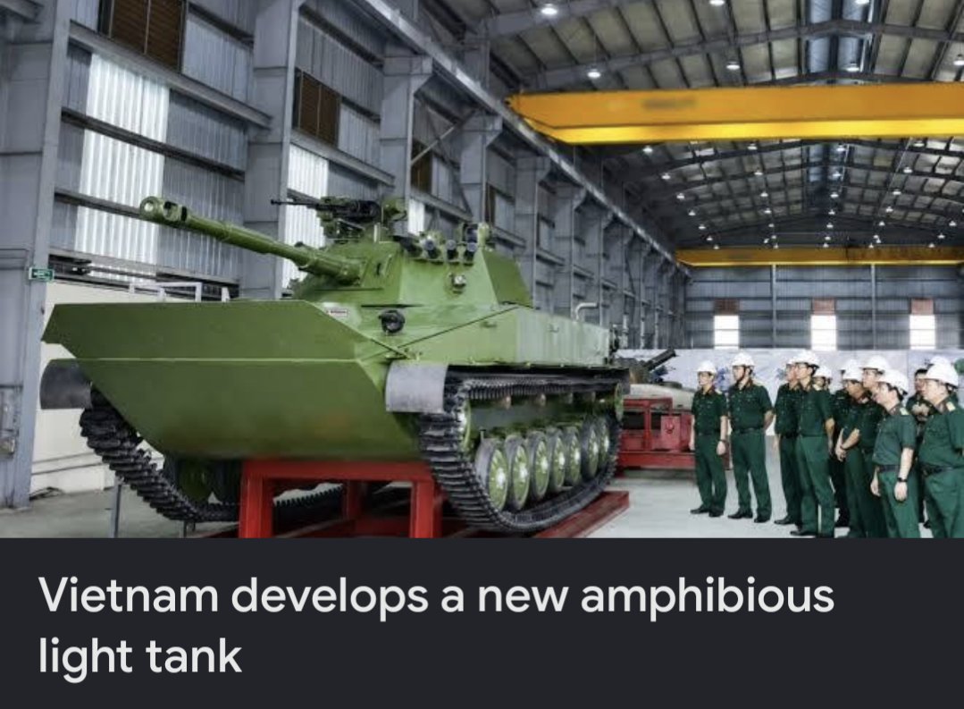 ConeOfArc's tweet photo. Suspiciously PT-76 shaped light tank https://t.co/zDRczqfx39