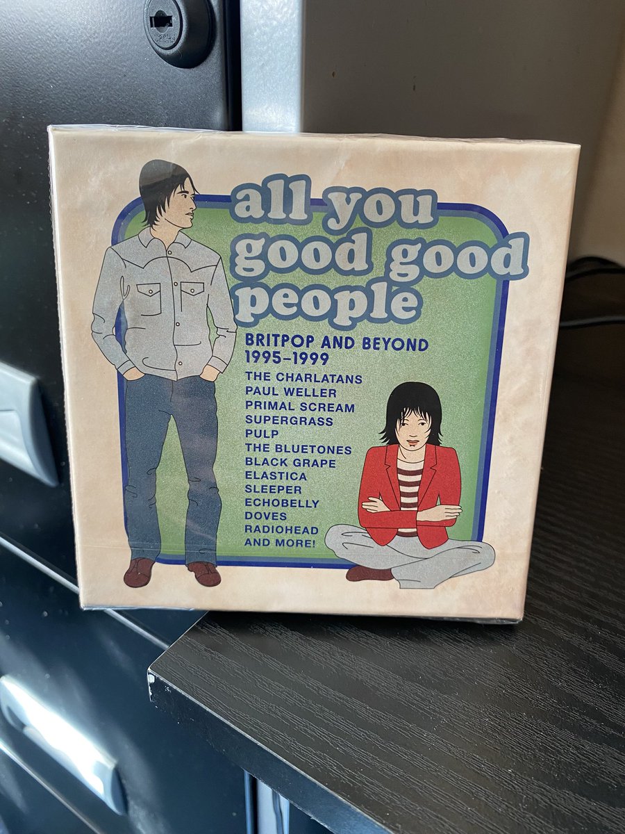 indieimmy's tweet photo. New addition to my record collection! Britpop And Beyond 1995-1999. @CherryRedGroup https://t.co/d13YTsZ484
