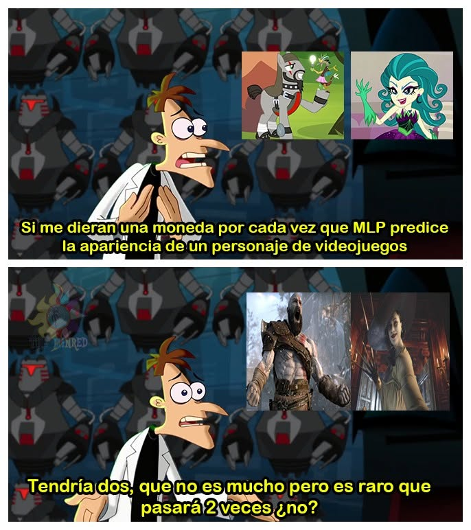 MinisdeReden's tweet photo. El poni llamado Cratus tiene una apariencia similar al Kratos nórdico, y no al griego que era el de esa época.

Juniper obtiene un estado que la vuelve enorme, glamurosa y peigrosa, similar a Lady Dimitrescu de RE.

-Groove
#mlpg4 #mlpfim https://t.co/Ab1xO6XtxD