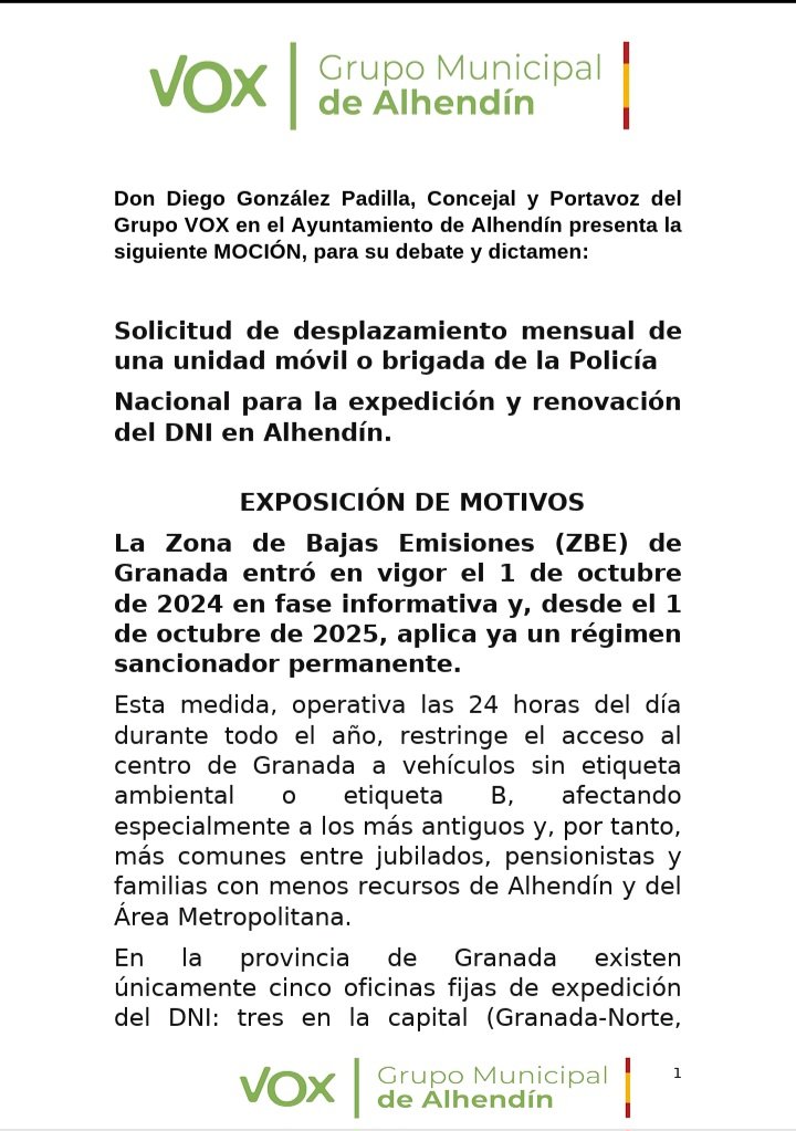 diegodggonzalez's tweet photo. 💚 Desde el Grupo Municipal @VoxAlhendin trabajamos para mejorar la vida y Seguridad de todos nuestros vecinos👨‍👩‍👧‍👦

¡ Seguimos Avanzando ! 💪🇪🇸

#Junio2026 #9Junio2026
#PrioridadNacional🇪🇸
#GrupoMunicipalVOXAlhendín💚
#TeamDG💪🇪🇸
#DiegoGonzalez👇 #CuidaAlhendín🇪🇸 https://t.co/2DZYE8YfFb