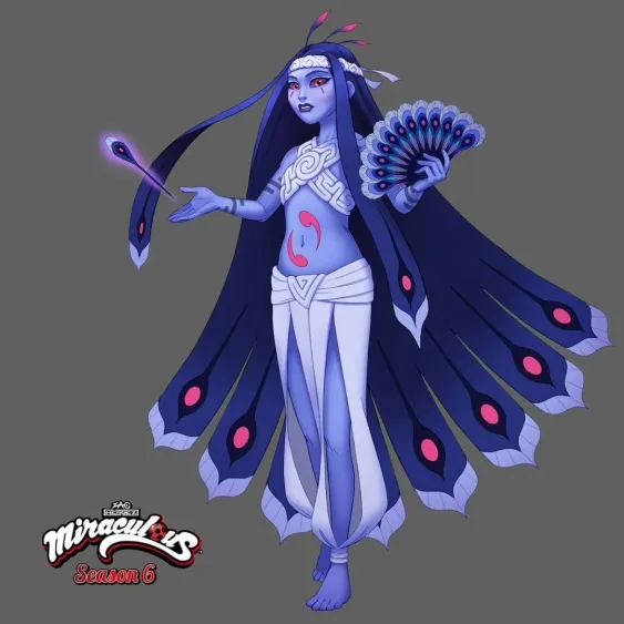 Neilinyourarea's tweet photo. WE GOT THE TOMOE USING PEACOCK MIRACULOUS CONCEPT ART https://t.co/xsAIjLkjzi