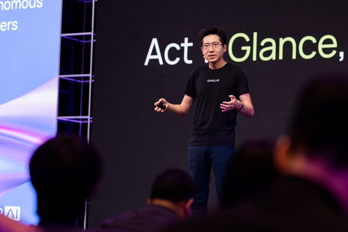 angli_ai's tweet photo. just gave my keynote at #SuperAI2026.

the key takeaway: the GUI is the shared surface where humans and agents build trust.

the through-line of computing for the past 80 years has been one thing. computers becoming smarter, more visible, more glanceable, more part of our world.

ENIAC → Alto → Macintosh → laptop → phone.

the future follows the same arc. smarter. more visible. more part of our world.

which means the next era of agents won't live in APIs or CLIs.

they have to operate where humans already operate.

that's the GUI.

the shared surface is the key to building trust between humans and agents.