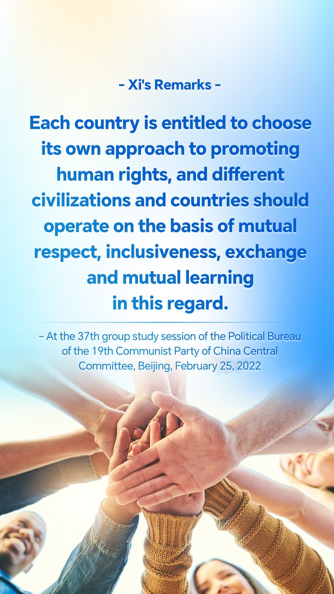 CGTNOfficial's tweet photo. President #XiJinping's key remarks on promoting and protecting human rights #ForThePeople #HumanRightsForum2026
https://t.co/yyekMbANrz https://t.co/nZFcdS6fcP