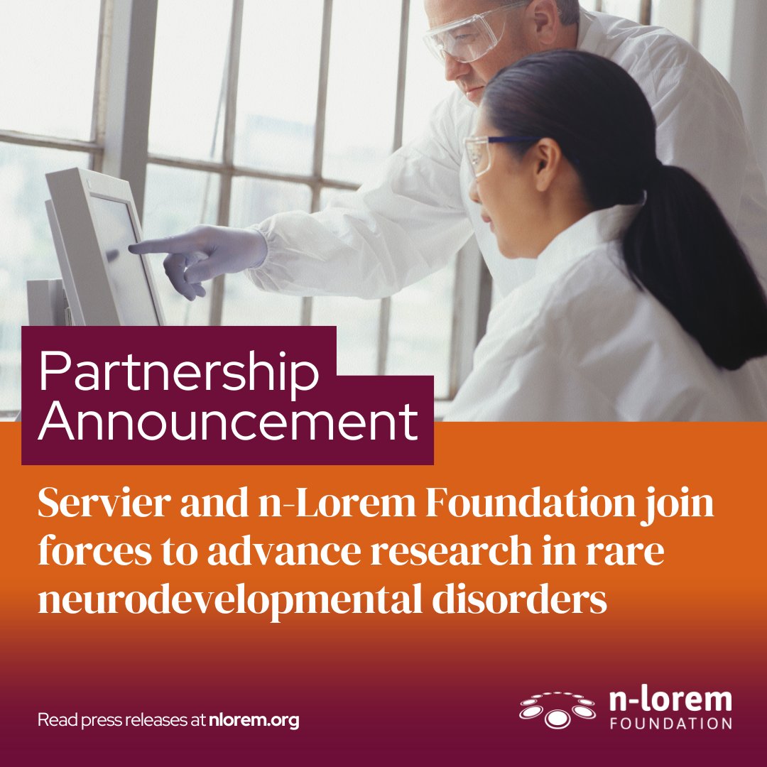 n_lorem's tweet photo. Announcing a partnership with @Servier! Through our expertise pioneering ASO technology and Servier’s R&amp;D ability, this effort enables us to help more patients and support Servier’s initiative to develop innovative treatments for people living with rare neurological diseases. https://t.co/jcfO4UDyJ8