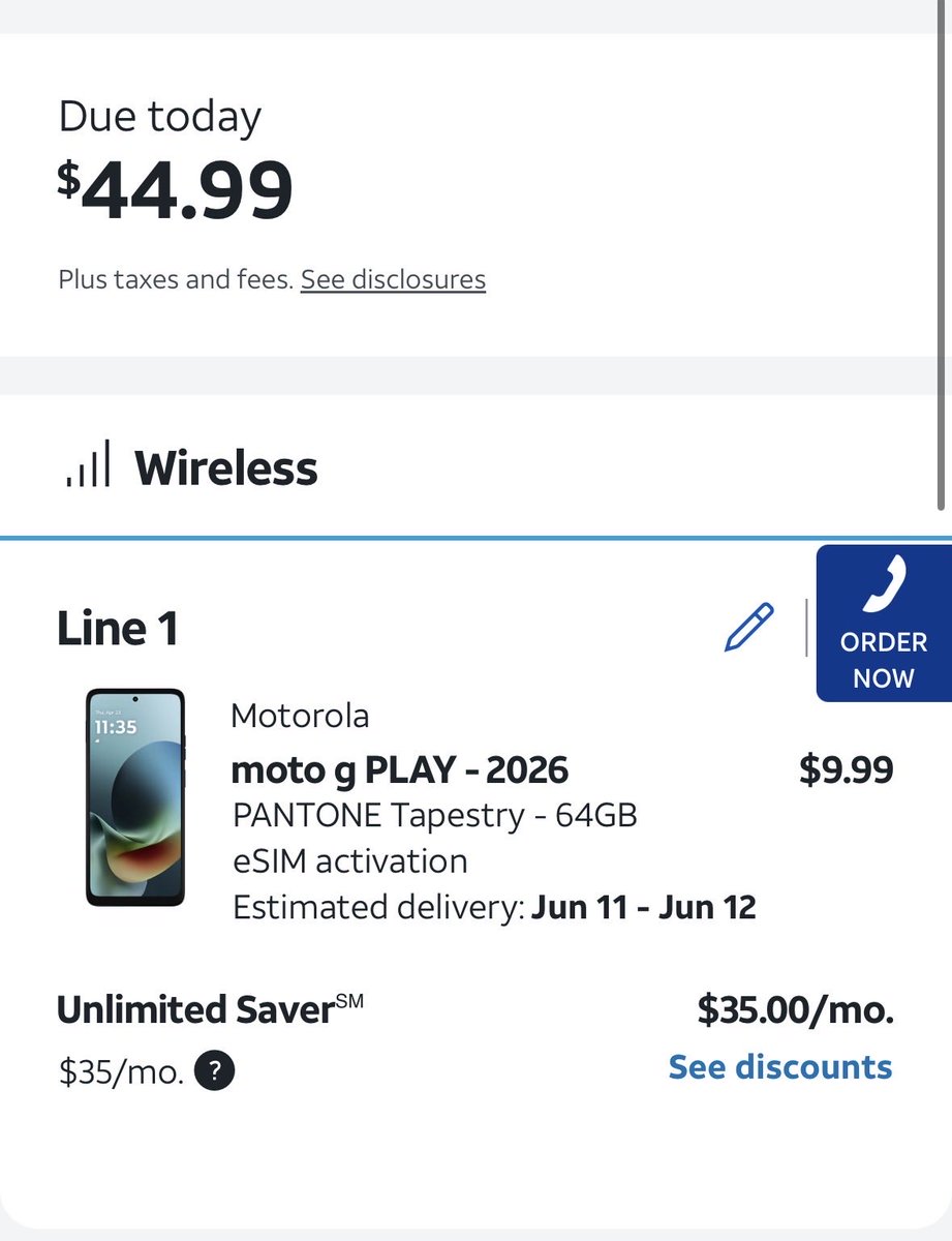 ageea07's tweet photo. @glitchaddicts @glitchaddicts I’m stuck im here..is this the glitch it says $44 but I won’t get charged the plan? 

How do I get just the phone and no plan; I don’t want this phone lol I’m going to resell it https://t.co/GmgmdvZ4z4