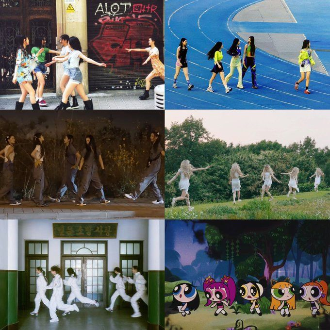 minjiggom's tweet photo. NewJeans is five in every universe. https://t.co/ecDUWO8hPv