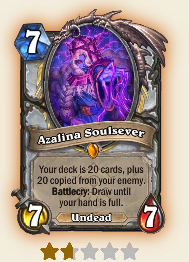 LimiusHS's tweet photo. I don't find it impressive; mechanics of this style have never worked very well because they don't know what to copy from the opponent. I just hope it's playable. https://t.co/7oqAYkC4Fz