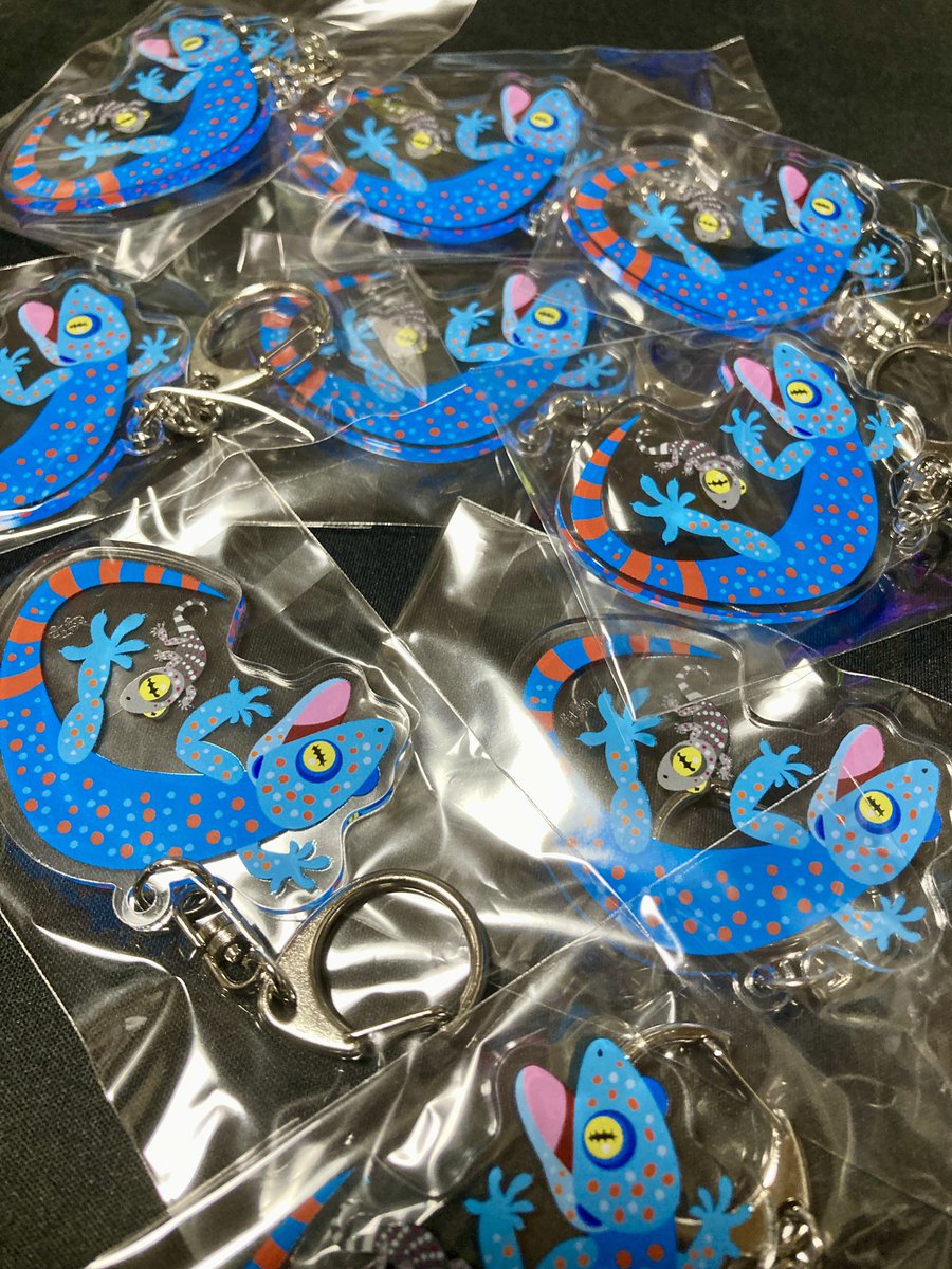 _kamelove's tweet photo. 仕事じゃ無いのに
好きなグッズは作ります🦎

#毎月10日はトッケイの日 https://t.co/gpBrDeAxI8