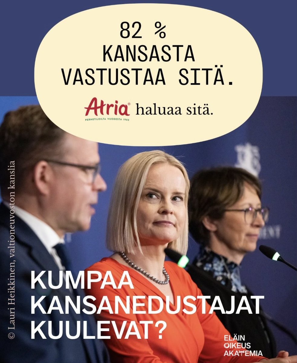 CharlottaNikki's tweet photo. #Suomenkansa Sentään jotain inhimillisyyttä jäljellä.

#Hallitus ja iso osa kansanedustajia. Mitä ihmisyydellenne on tapahtunut? Palautatte porsaiden eläinrääkkäyksen. 

@Atria_Oyj täällä yksi perhe lisää joka ei osta jatkossa ainuttakaan Atrian tuotetta. 

#kirurginenkastraatio https://t.co/Dq6pgvbMeX