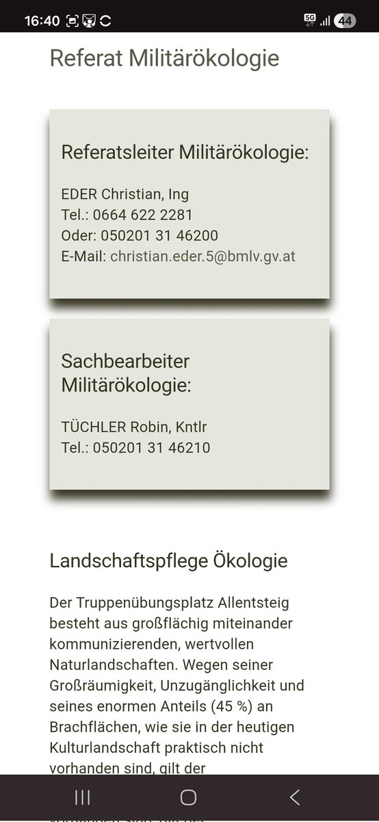 thinkkkTHENtalk's tweet photo. @klaasm67 Hier in Oostenrijk heb je Truppenübungsplatz Allentsteug een Militär Oefengebied.van 157 Kwadraatkilometer.

Wordt geoefend met zwaar materiaal en geschut maar toch ook een gigsntisch beschermd Natuurgebied

https://t.co/ZepYn18EkE https://t.co/59M6an4eW9