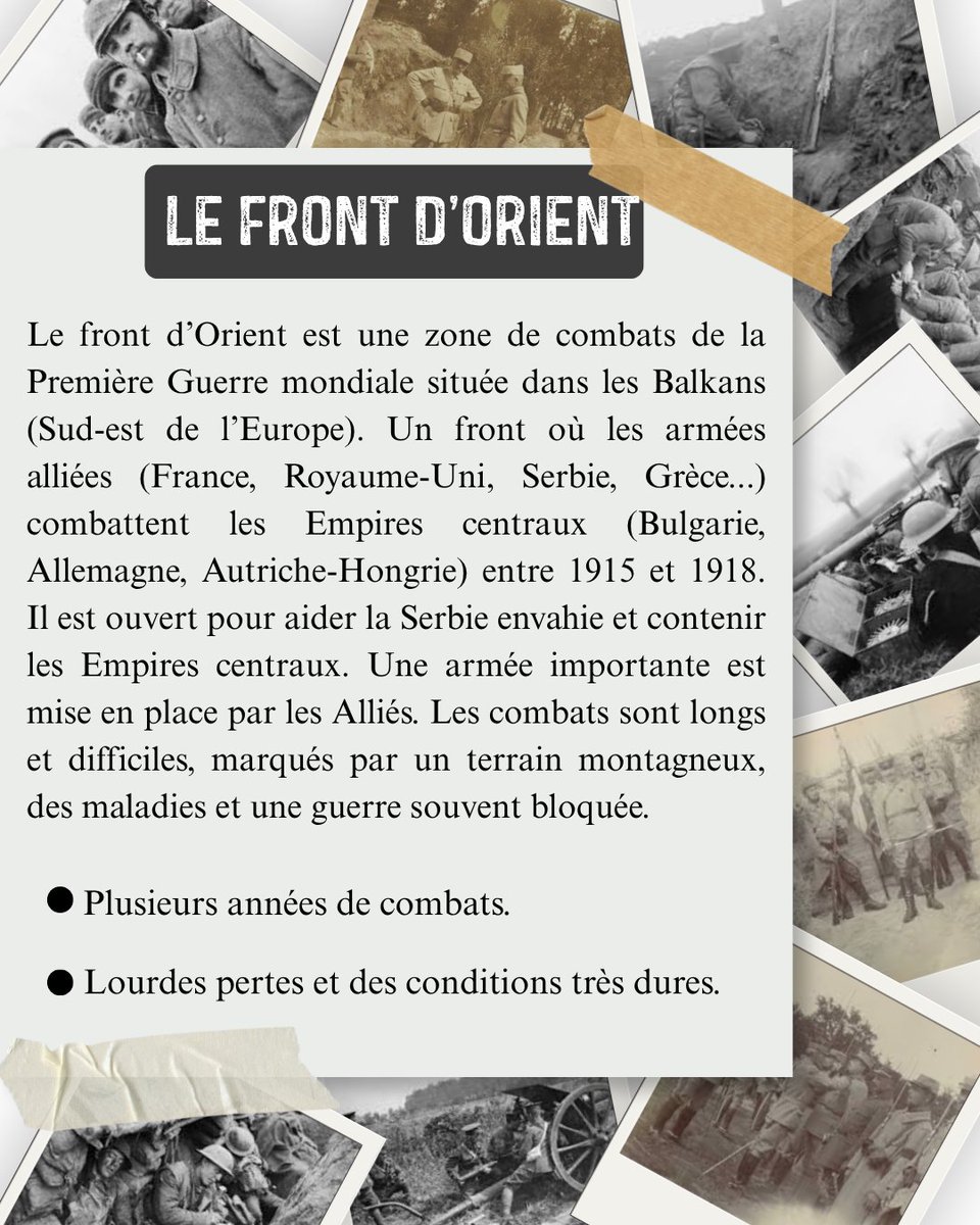 SF_Siege's tweet photo. 1916 a été une année charnière et particulièrement meurtrière de la Première Guerre mondiale. Verdun, la Somme, le Front d'Orient : de longue batailles au lourd bilan.
👉Retrouvez notre nouvelle newsletter sur 1916 : https://t.co/YLu8Rz0DcG https://t.co/cOpkYhZPAh