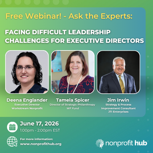 NPhub's tweet photo. Being an executive director can be incredibly rewarding—but it can also be one of the loneliest jobs in an organization. Bring your questions and leave with practical insights, fresh encouragement, and the reminder that you don't have to lead alone.
https://t.co/vRRFTK1PSa https://t.co/JqAVHEPkTG