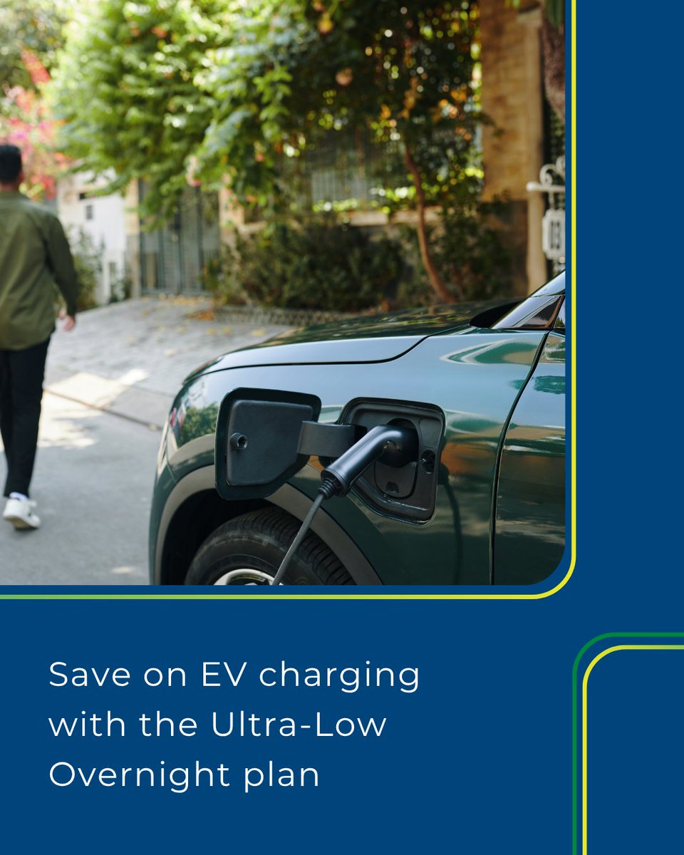 BurlingtonHydro's tweet photo. ⚡🚗 EV drivers in Burlington — did you know charging overnight can save you money and help reduce demand on the grid?

With Ontario’s Ultra-Low Overnight (ULO) price plan, you can plug in during off-peak hours and take advantage of the lowest rates of the day.

Find out if the ULO plan is the right fit for you using the online calculator by visiting https://t.co/M3SUsToNpG

#BurlON #EVCharging #EnergySavings