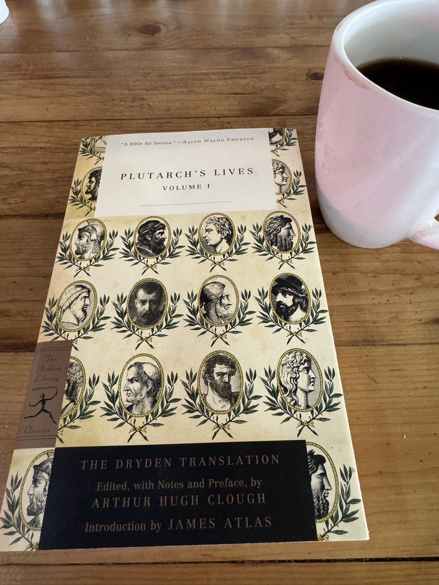 paul_jkrause's tweet photo. Plutarch was the original Carlyle, the first On Heroes and Hero Worship in History is his Lives. https://t.co/81C9tXRUVk