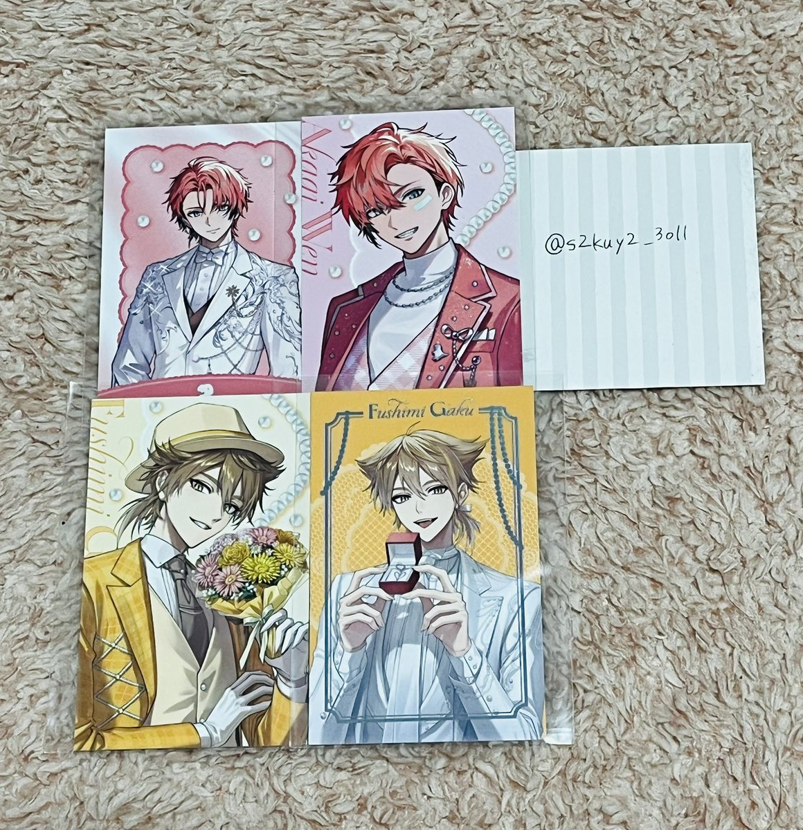 s2kuy2_3oll's tweet photo. 【譲渡】にじさんじ Luminous Marriage ジュンブラ フォト風カード チェキ 特典

求)定価 +送料
譲)画像1,2枚目

お気軽にお声がけください https://t.co/7CqRy7dGqO