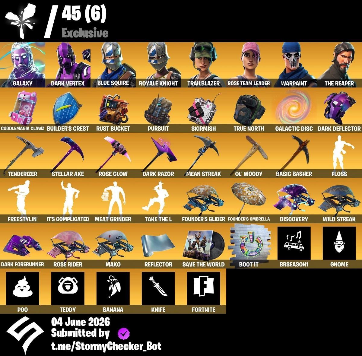 KudaSTW's tweet photo. ⚡NEW FN ALTS POSTED⚡
- Cheap founder accounts: 15-18€ each
- Travis, glows and black knights: 60-90€
- Ultimate edition accounts: 25-30€
Posted soooo many today, best reviews and best service. +100 different customers and 400 accounts sold💪 https://t.co/aeikVSFZf4