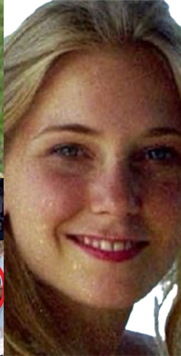 AmberWoods100's tweet photo. Would you also like to see photographs of them? 
Left, Virginia Roberts, sex trafficked beginning age 14. Epstein’s network trafficked her hundreds of times. 
Carolyn Andriano, 14 when trafficked to Epstein and through his network hundreds of times. 
Both spoke up. 
Both are dead.