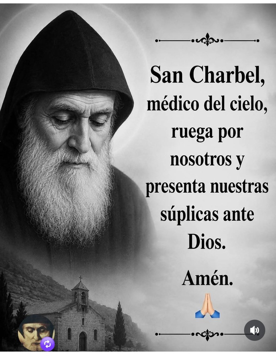 pgnora's tweet photo. San Chabel, médico del cielo, te pedimos que intercedas por nuestra salud, familiares enfermos,los enfermos del grupo, y todos los enfermos ( adultos y niños ). Presenta estás intenciones al Padre Celestial, ya que tú estás a su lado. Amén .
Escúchanos Señor.
Buenos días #hnos . https://t.co/Z9U0EIpzkP