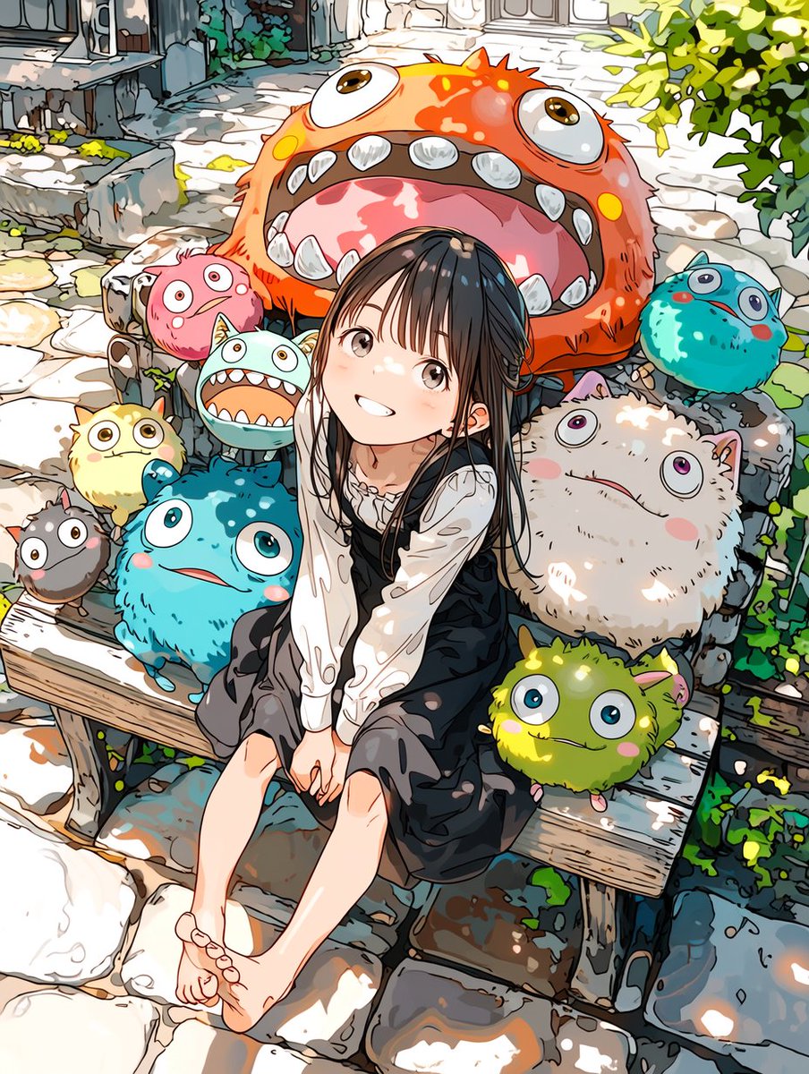 norizo0510's tweet photo. Monsters in the Courtyard Light ー 庭光怪集 https://t.co/CyHXl7MjFu