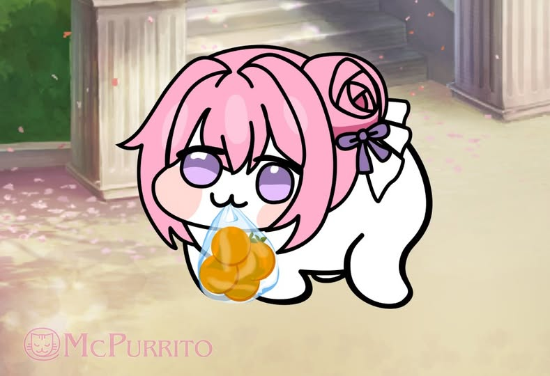 Sir_Purrito's tweet photo. Doro came back from shopping 🍊
#doro #NIKKE #Nikkefanart https://t.co/NG16mwhe4G