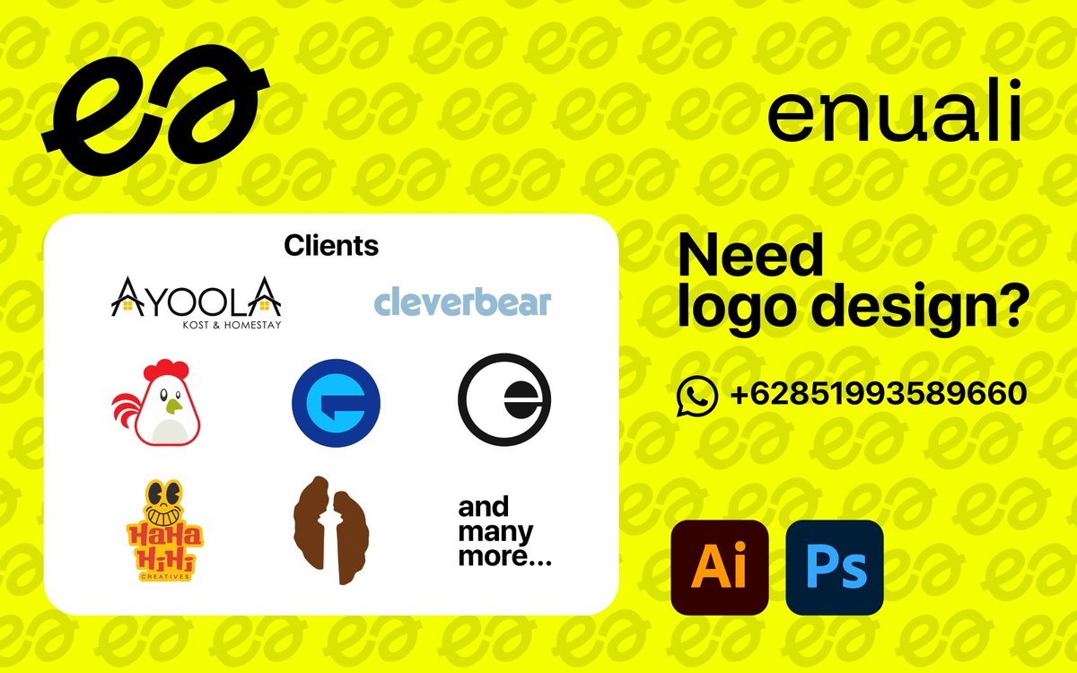 Enuali - Logo Designer tweet media