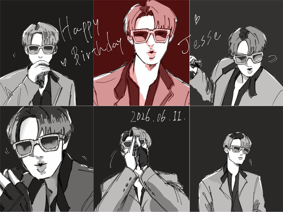 chamrikuo's tweet photo. ジェシーさんお誕生日おめでとう〜㊗️🍻
#ジェシー誕生祭2026
#ジェシー誕生祭 https://t.co/5lrbtgdZla