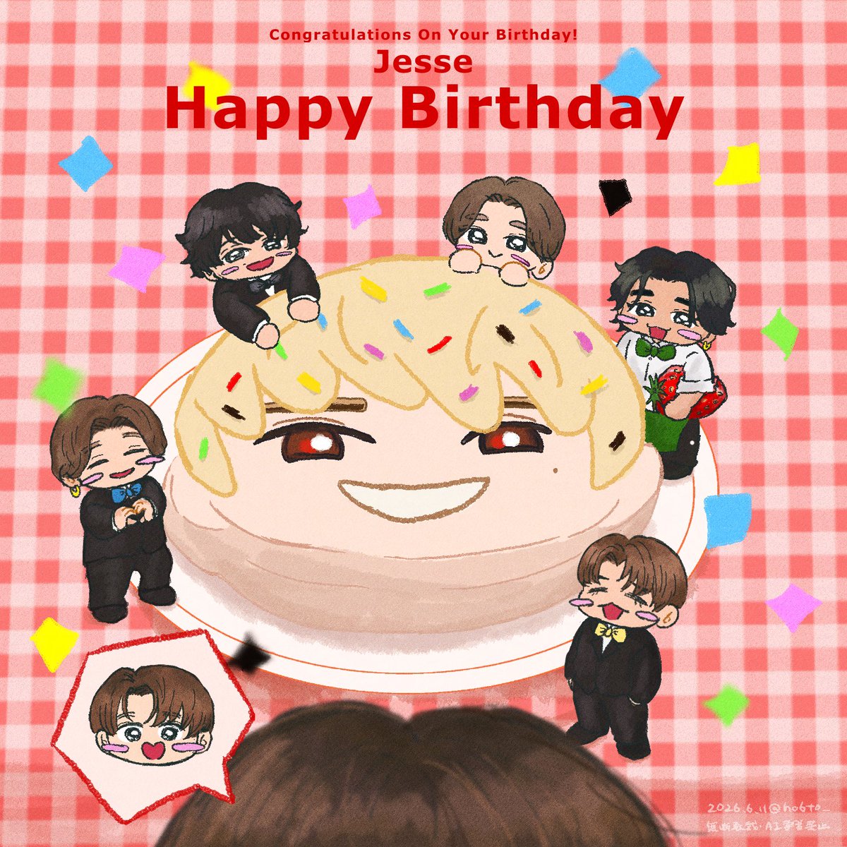 ho6to_'s tweet photo. #ジェシー誕生祭2026
#HappyBirthdayJesse https://t.co/5APwAWk15z