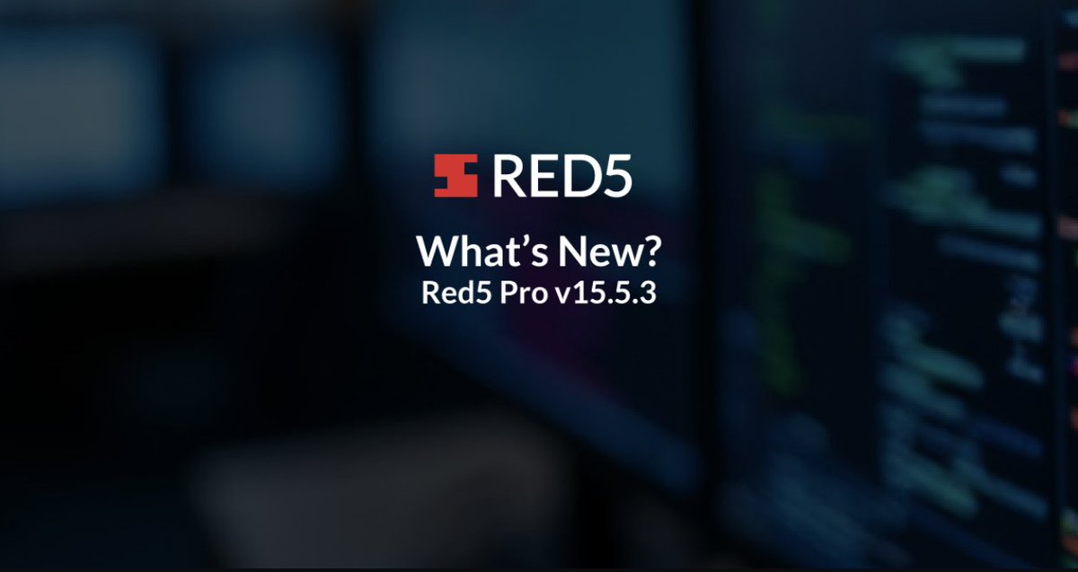 Red5Pro tweet picture