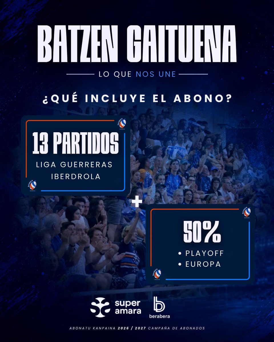 BalonmaBeraBera's tweet photo. La persona abonada que quiera renovar no tiene que hacer nada, puede venir al Gasca con la misma tarjeta que esta temporada. (Avisar para darse de baja antes del 15 julio). 

Si no eres abonada, ya ¡puedes unirte a nosotras: 
https://t.co/itfBJJuRS9 https://t.co/PLv9IbfwIh