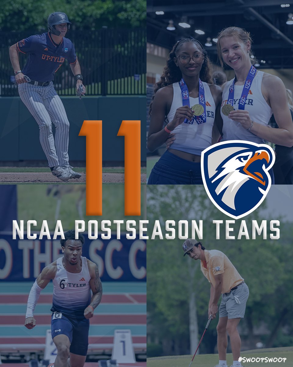 uttylerpatriots's tweet photo. GEN | A YEAR TO REMEMBER!

UT Tyler put together their best year of the Division II era in 2025-26 as they finished 17th in the Learfield Directors' Cup. Check out some of the highlights!

#SwoopSwoop https://t.co/Jw1pr7Rd2l