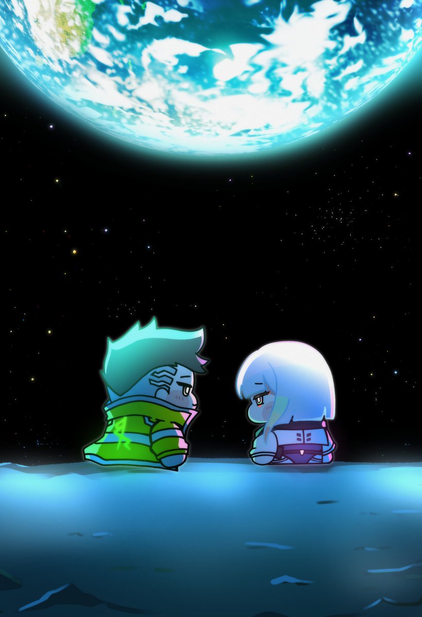 Are_A_R's tweet photo. You didn't take me to the moon, but you were there with me.
#鳴潮 #명조 #Wuwafanart https://t.co/4qOhq6zmsE