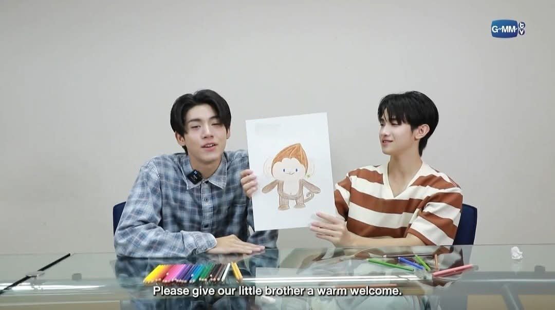 Alora302811's tweet photo. OMG SURPRISE !!!!! Finally we got  grandson!!!
But Almond called his little brother.

TONSOM 5TH EPISODE 

#WhenOrangesFallEP5 https://t.co/OS6lC64Dhs