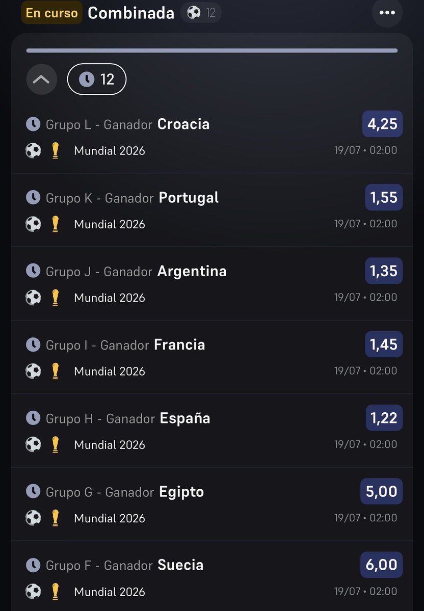 RikyPlus_'s tweet photo. Ganadores de cada grupo para el Mundial 😛🔥

(El resto lo dejo en el primer comentario ✅) https://t.co/2ne82u0ZDk
