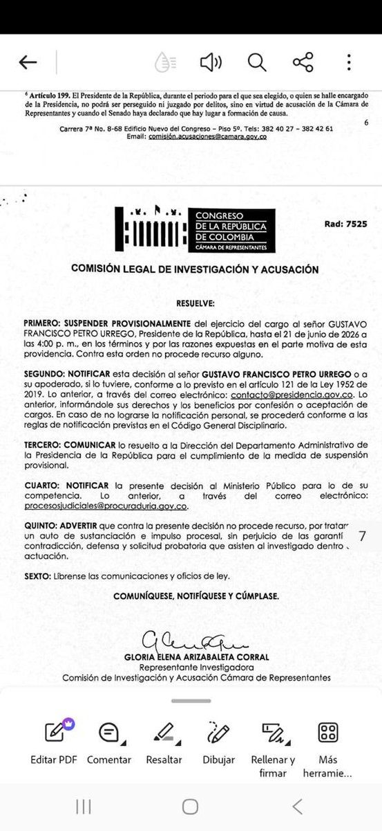 EscobarGalindoJ's tweet photo. @Nataliaescribe Suspendido por una congresista del Pacto Histórico y ex esposa de Roy Barreras, no nos crean mks https://t.co/9u5rNwCyQg