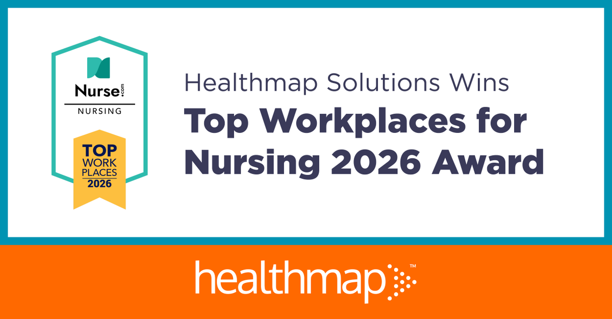 healthmapcare's tweet photo. We are excited to share that Healthmap Solutions has been named a 2026 Top Workplace for Nursing by https://t.co/VTcTlSSY11! We are committed to creating a workplace where nurses feel valued, supported, and empowered. Learn more: https://t.co/Jgtm6jZK0s https://t.co/9lHe0yq55o