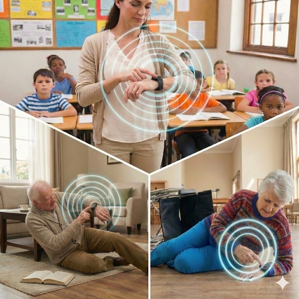 NextivityInc's tweet photo. Nextivity’s Panic Button Service ensures emergency alerts reach the right people quickly and ensure help is on the way - keeping everyone connected, protected, and safer inside buildings. Reliable cellular coverage saves seconds when they matter most. 
https://t.co/LjVNfCjJ0V https://t.co/SQCs007EpZ
