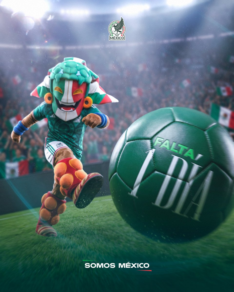 miseleccionmxEN's tweet photo. ONE DAY FOR THE MOST IMPORTANT DAY! 😱

O N E 

Oneeeeeeeeeee!!

#SomosMéxico 🇲🇽 https://t.co/XoeEFSNwq0