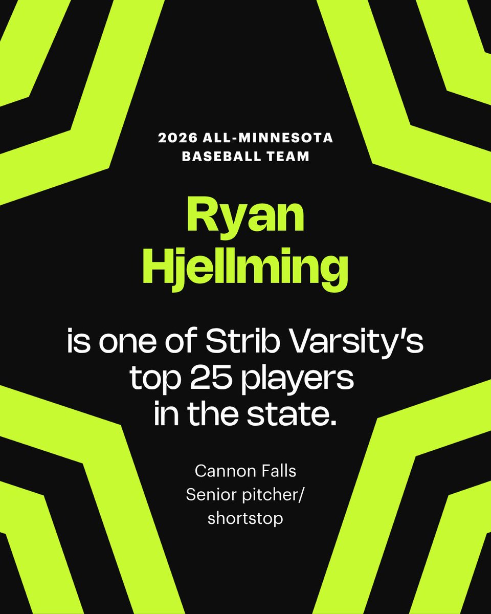 LindowBucky's tweet photo. Congrats Ryan!  Well done!  @StribVarsity @CFBombersBSB https://t.co/P4vmje0xwj