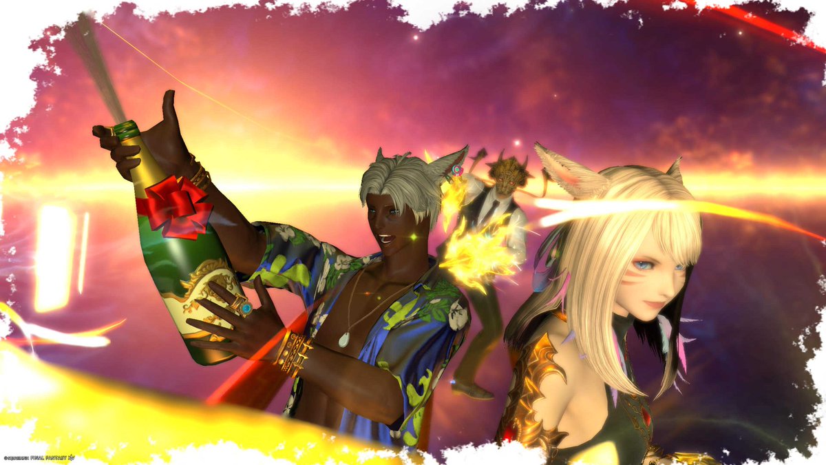 ff14_pascal's tweet photo. 固定活動、周回も無事終了！初固定主でしたが楽しいメンバーのおかげで和気あいあいと終えることが出来ました！ https://t.co/Jb7z2UyoiB