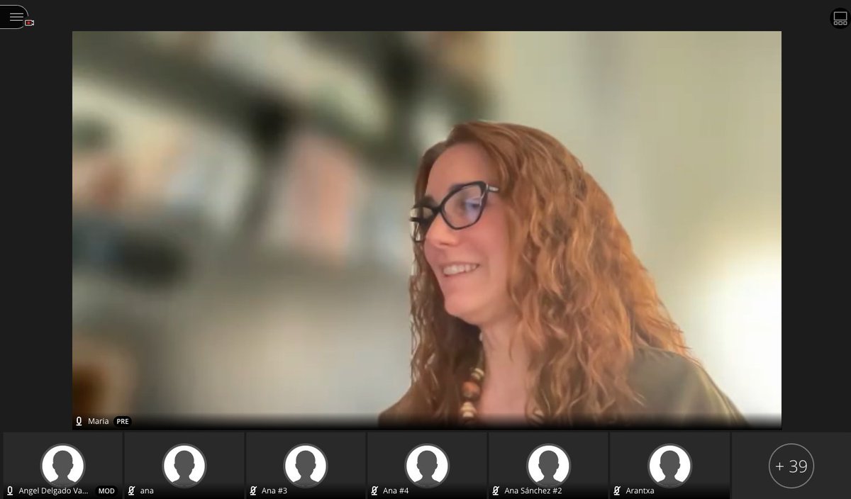 amdelvaz's tweet photo. ¡Estamos en directo con María García Puente en #ResearchSupportUPO! https://t.co/z97J57RiHM