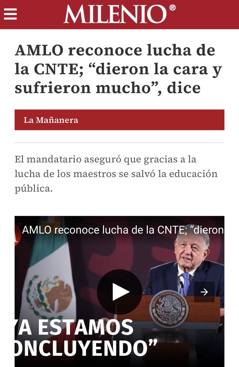 alfaalex7's tweet photo. @JLMNoticias @pmartien Ahora sí, que a grandes males, grandes ocurrencias (pendejadas, pues). Esto les pasa por andar prometiendo las perlas de la virgen a los vándalos de la cnte. Esto les pasa por hocicones. Lo malo es que somos los ciudadanos los que pagamos por sus idioteces. https://t.co/I9ZL98THKp