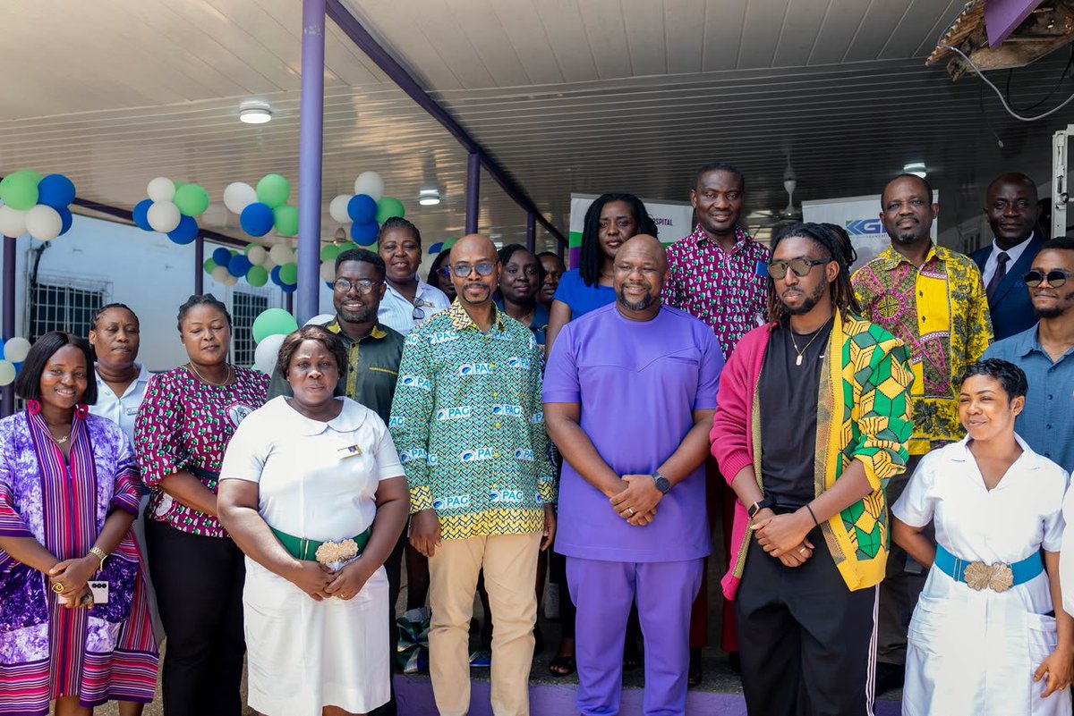 quamina_mp_ba1's tweet photo. The renovation of the OPD Centre at the Accra Psychiatric Hospital is a meaningful investment in healthcare and patient wellbeing. Kudos to #KGLFoundation for supporting better healthcare infrastructure in Ghana. https://t.co/3GquqxNmjW