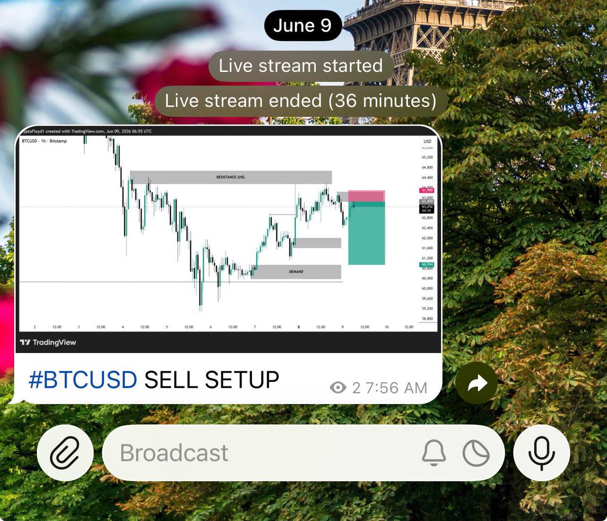 CryptoFloyd11's tweet photo. FIRST TRADE OF THE WEEK WITH MY VIP MEMBERS AND IT WAS A WIN 

THANK YOU #BTCUSD

ONTO THE NEXT. https://t.co/AhfIyDNbI7