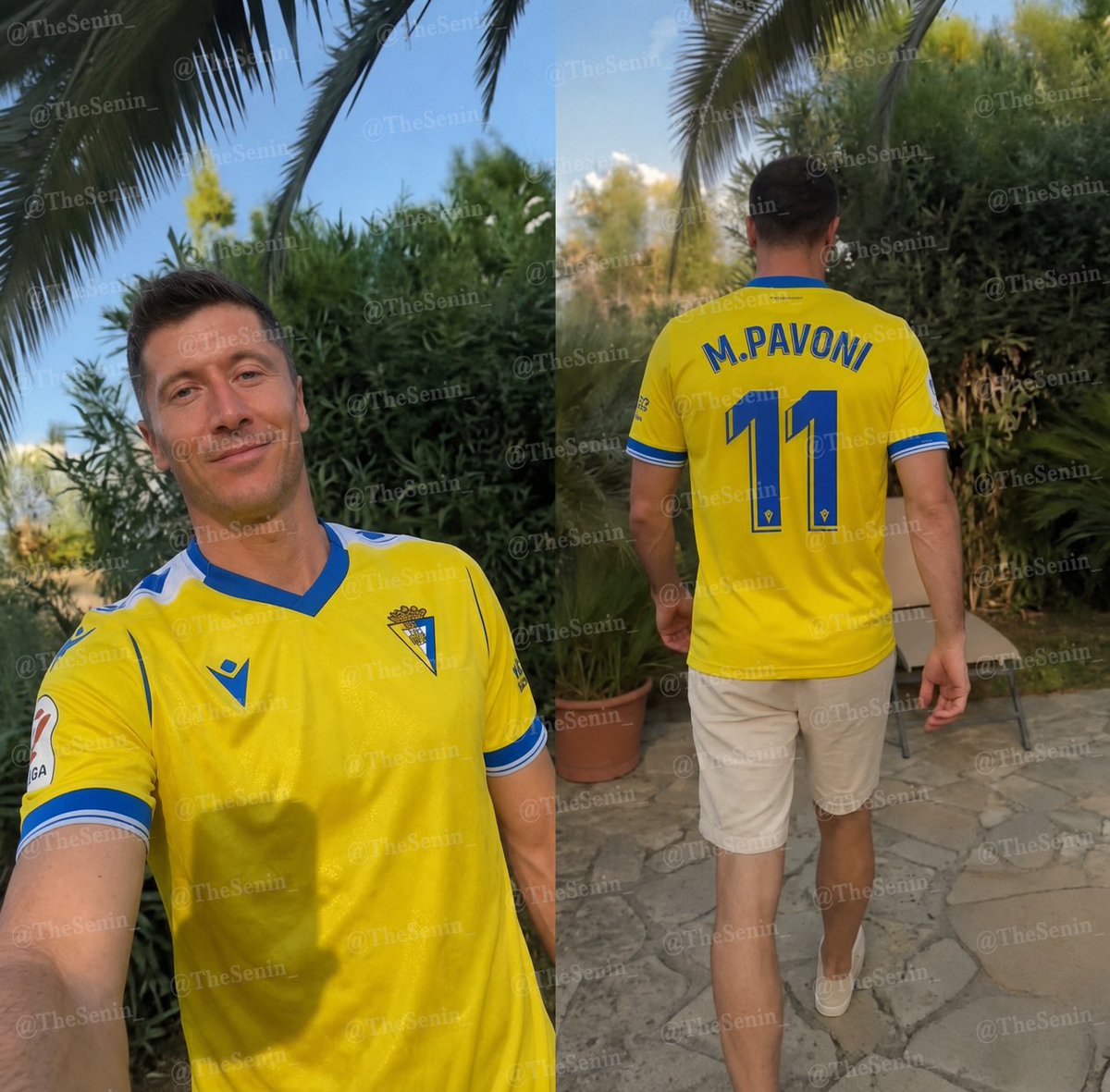 TheSenin_'s tweet photo. Quien iba a imaginarse que @lewy_official iba ser del @Cadiz_CF y encima con él nombre de Matías Pavoni. Que grande!! https://t.co/GvKSGbkWYc