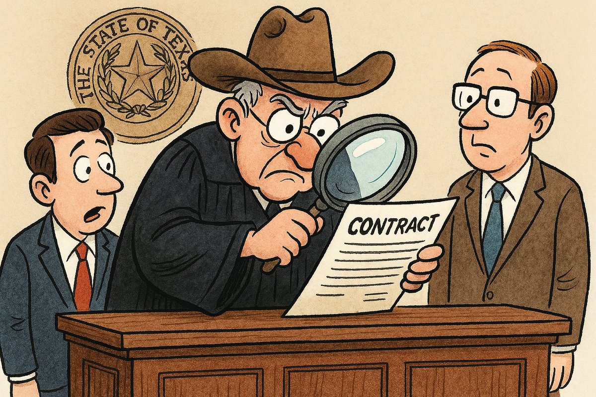 ErickLawGroup's tweet photo. Texas Business Court Interprets Nonwaiver Clauses
On May 4, 2026, Judge Bill Whitehill of the Texas Business Court’s First Division issued a memorandum opinion in Thompson v. Anchor Capital GP LLC involving breach claims under loan documents and an employment agreement. https://t.co/cvDHrdLYpD