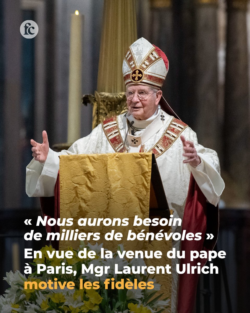 FChretienne's tweet photo. ⚪ A​lors que les grands rendez-vous de la visite du pape en France ont été révélés mardi 9 juin, l’archevêque de Paris a publié un message officiel témoignant de la joie et de l’honneur d’accueillir Léon XIV dans la capitale. 👉 https://t.co/jP3nzkZyXn https://t.co/1XWIYnlqYG