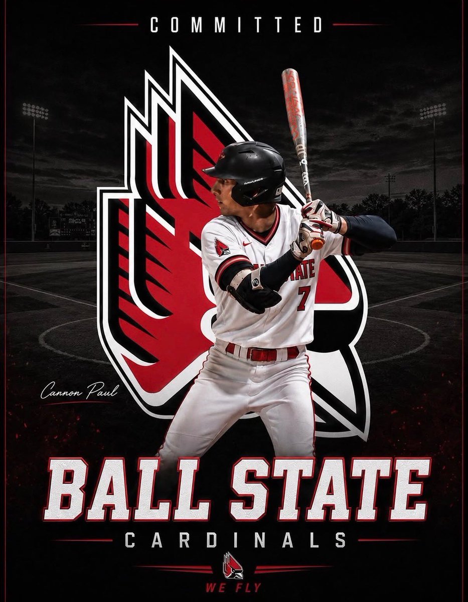 baseball_grcc's tweet photo. Congratulations to Cannon Paul on his commitment to Ball State! https://t.co/DorcMqOqDK