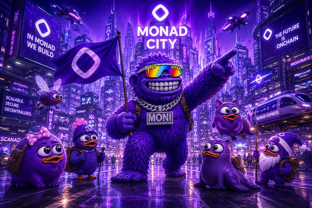 Litsammy_'s tweet photo. @PraxMedia If it’s strong community you’re after, $MONI on Monad is one to look at. 🟪

Active holders, consistent raiding energy, and builders still shipping while it’s early 🔥📈
Ca: 0x0cc9b2e2acd7bacff79eb7db48f5662b622e7777 https://t.co/oklQEmpLVx