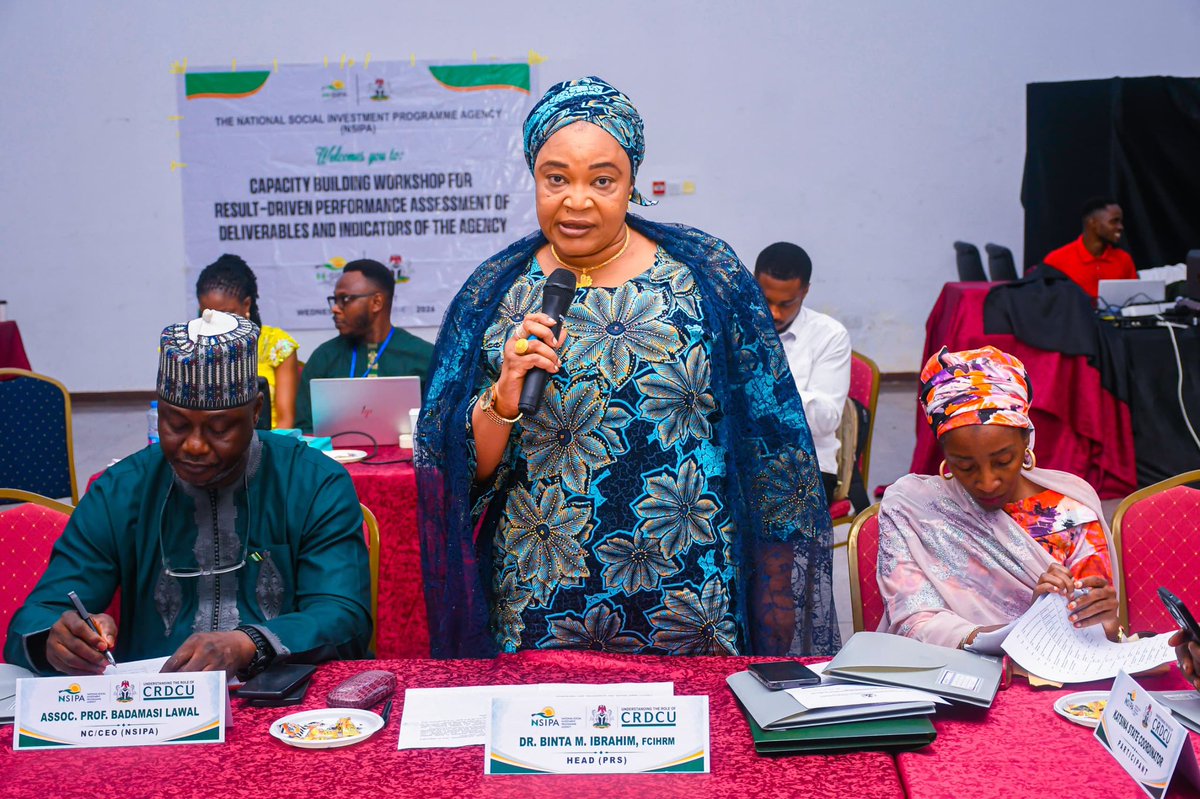 ng_nsipa's tweet photo. NSIPA BOSS EMPHASIZES STRONG SYSTEMS FOR PLANNING, MONITORING, AND EVALUATION AS KEY TO DELIVERING RESULTS

…Urges State Coordinators to master CRDCU reporting standards https://t.co/ZL4L0rCSe7